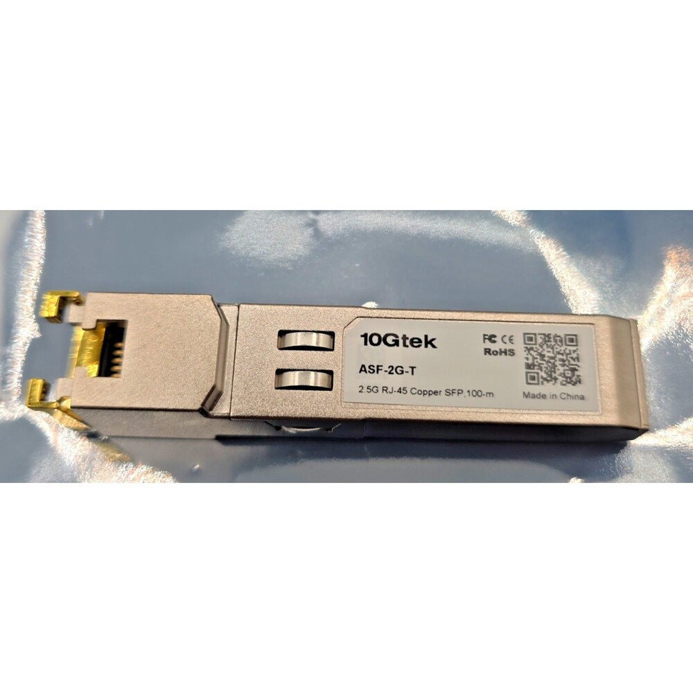 10Gtek ASF-2G-T 2.5G SFP to RJ45 Copper Transceiver Module